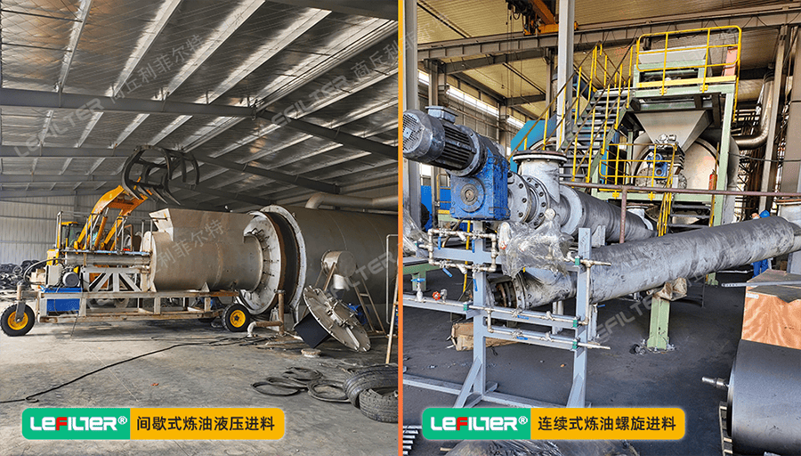 廢輪胎煉油設備