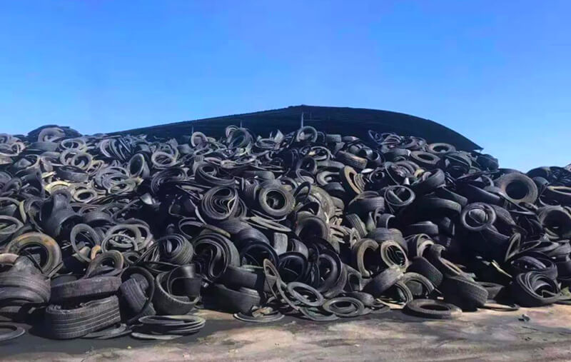 煉油用的廢輪胎