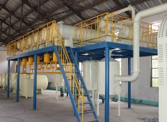 廢舊輪胎常溫粉碎工藝介紹