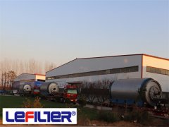 廢塑料煉油設(shè)備采用臥式旋轉(zhuǎn)爐的原因