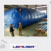 輪胎煉油廠廢氣收集用儲(chǔ)氣袋