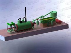 廢舊輪胎裂解設備工藝流程